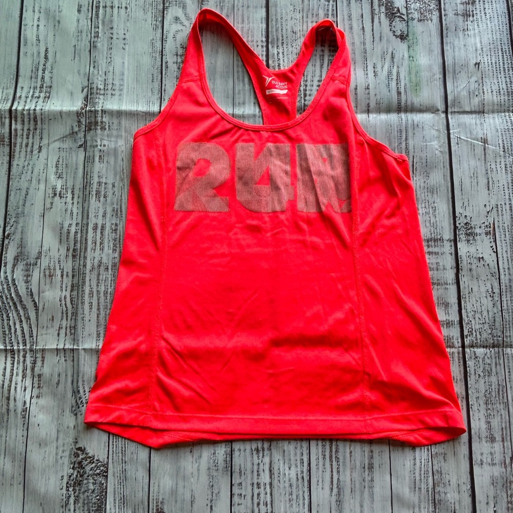 Neon Pink Old Navy Workout Tank